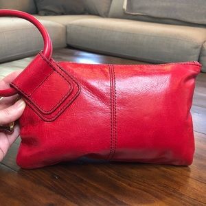 Hobo brand (NWOT) Beautiful Cherry Red Wrist Bag!!